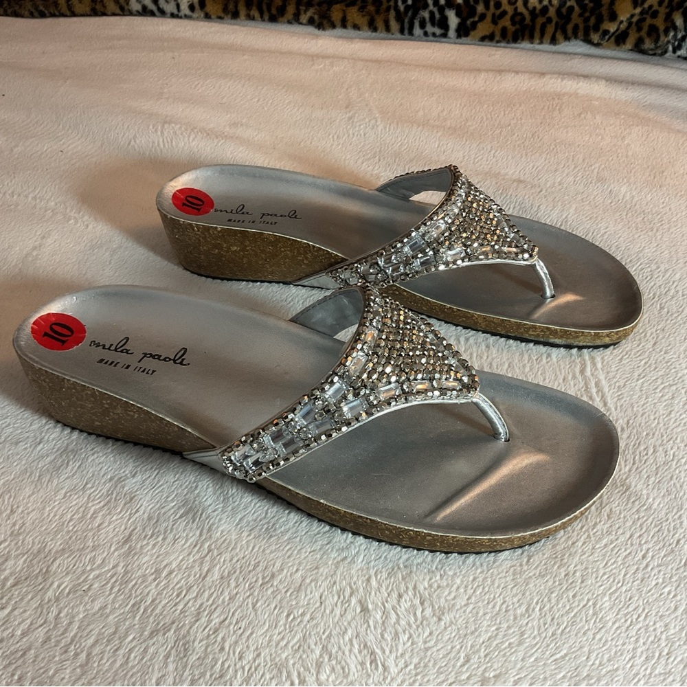 Silver Women's Sandals